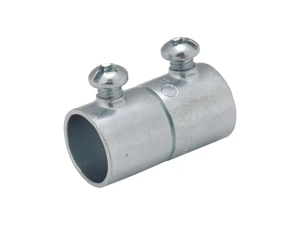 EMT set-screw coupling
