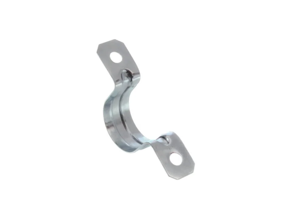 Two-hole EMT conduit strap